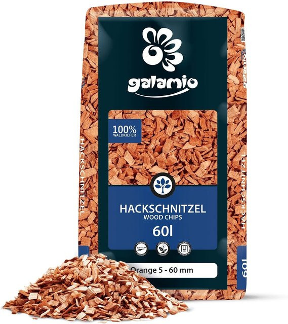 Galamio Holzhackschnitzel Orange 60 l - Bild 1
