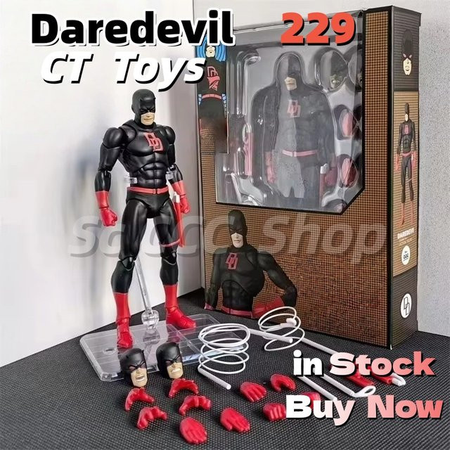 CT Toys Daredevil Mafex 223, Actionfigur, Schwarz, Rot, ab 14 Jahren - Bild 1