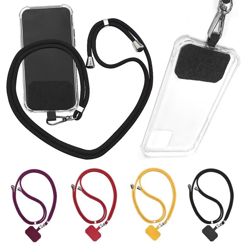Universell verstellbares Handy-Umhängeband in Orange als Anti-Verlust-Lanyard für dein Mobiltelefon - Bild 2