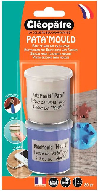 Pata' Mould Knetsilikon in Blau und Weiß - Bild 1