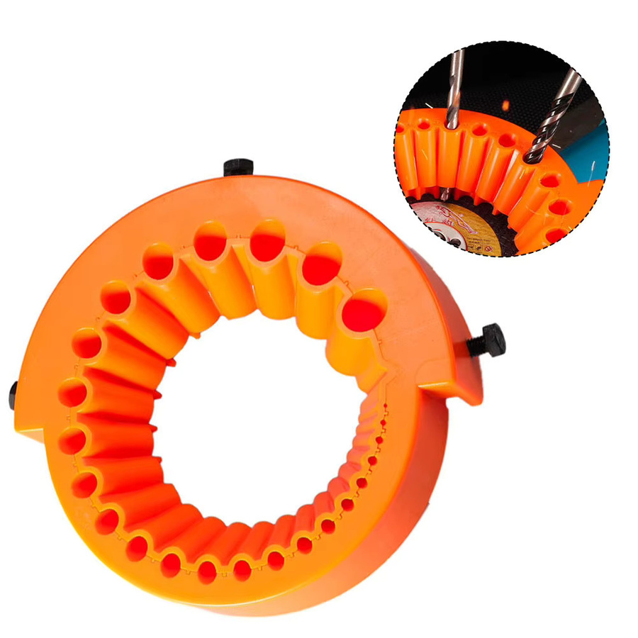 DAZZLEEX Multifunktionales Schleif- und Polierwerkzeug mit Bohrer- und Schleifspitzer für 3-13mm Durchmesser - Bild 4