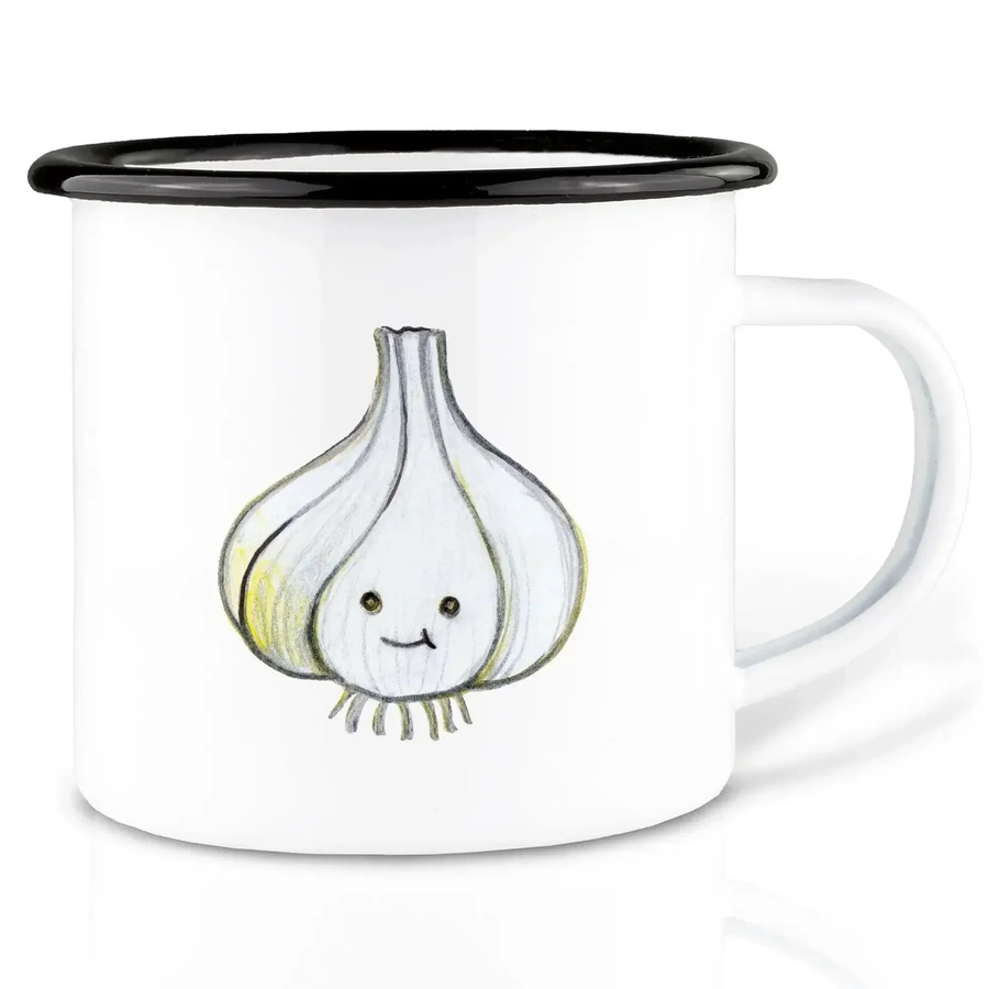 Ligarti Emaillebecher Knoblauch 300 ml - Bild 1