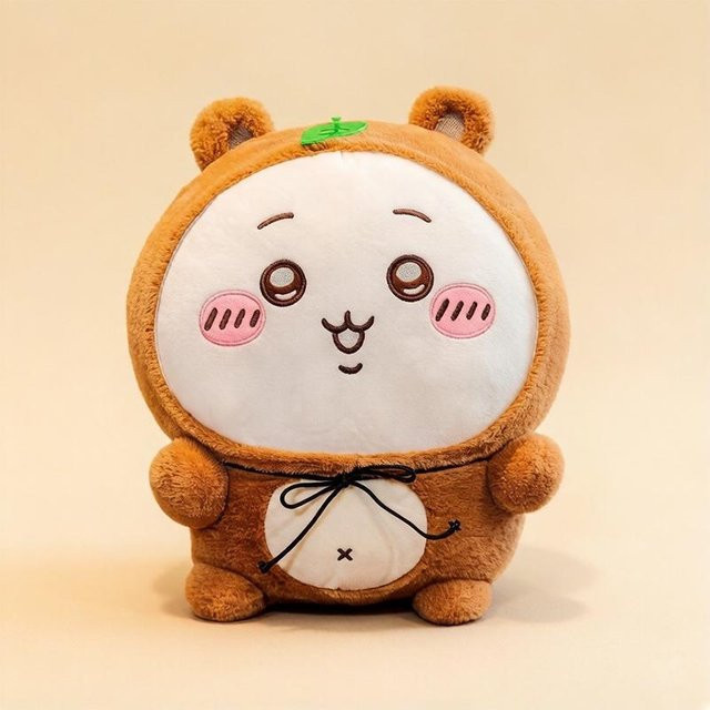 Yiran toy Chiikawa Tanuki Plüschpuppe, Stofftier, 60cm, ab 14 Jahren - Bild 1