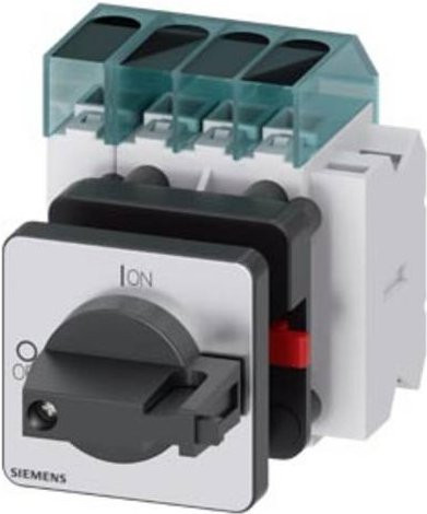 Siemens Lasttrennschalter Schwarz 4polig 32A 16mm² 1 Schließer 1 Öffner 690 V/AC 3LD32501TL11 - Bild 1