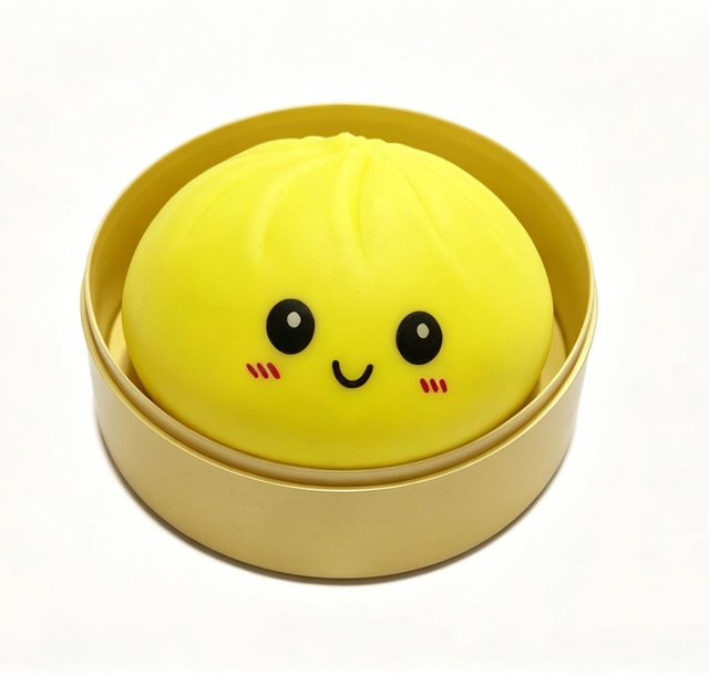 BC Pet Supplies Squishy Knödel Stressball, Brötchenform, 1 Stück - Bild 1