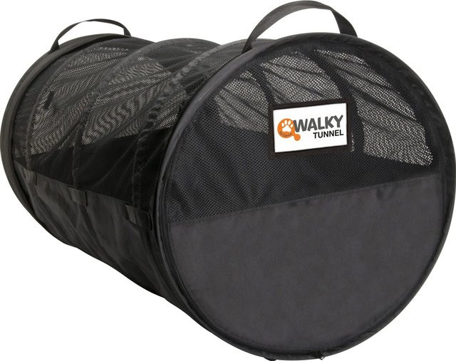 Haustier-Transportbox Walky Tunnel XXL von Dobar in Schwarz aus Nylon, B/T/H: 60 x 60 x 60 cm - Bild 1