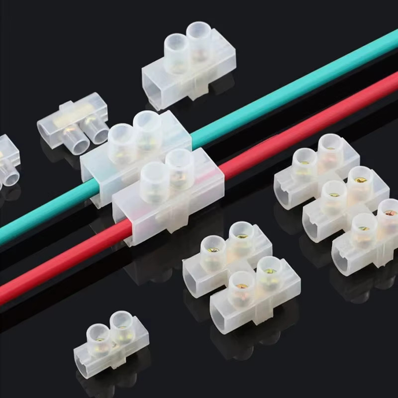 12-Positionen-Klemmenverbinder aus Nylon-Kunststoff als elektrischer Klemmenblock mit Doppelanschlussstreifen für 5/10/20/30 A - Bild 3