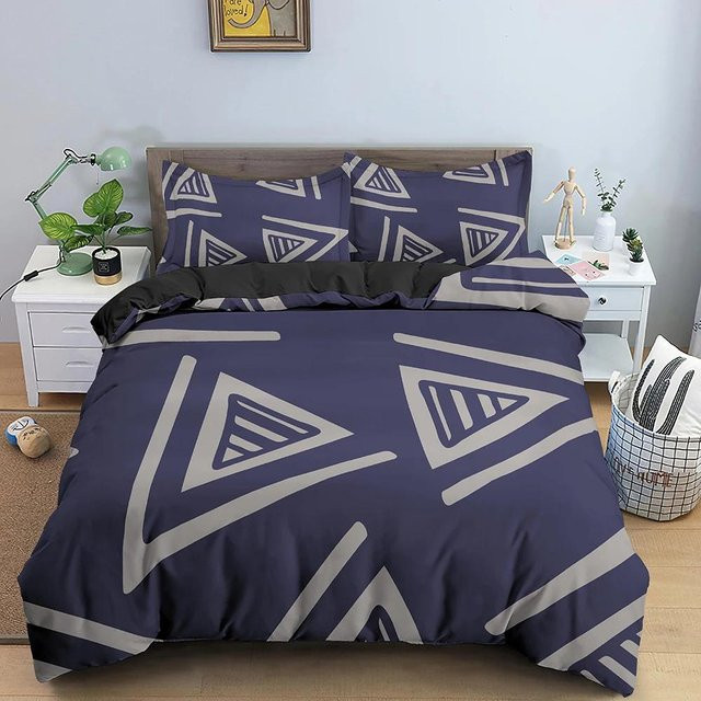 Your Warm Home Bettwäsche-Set Nachthimmel Galaxie, dunkelblau, Polyester, 2-teilig, Bettbezug B: 133 cm x H: 70 cm und 2x Kissen B: 70 cm x H: 50 cm - Bild 1