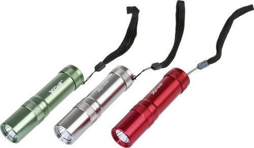 XCell Basic LED Taschenlampe batteriebetrieben mit 130 lm in Multicolour - Bild 1