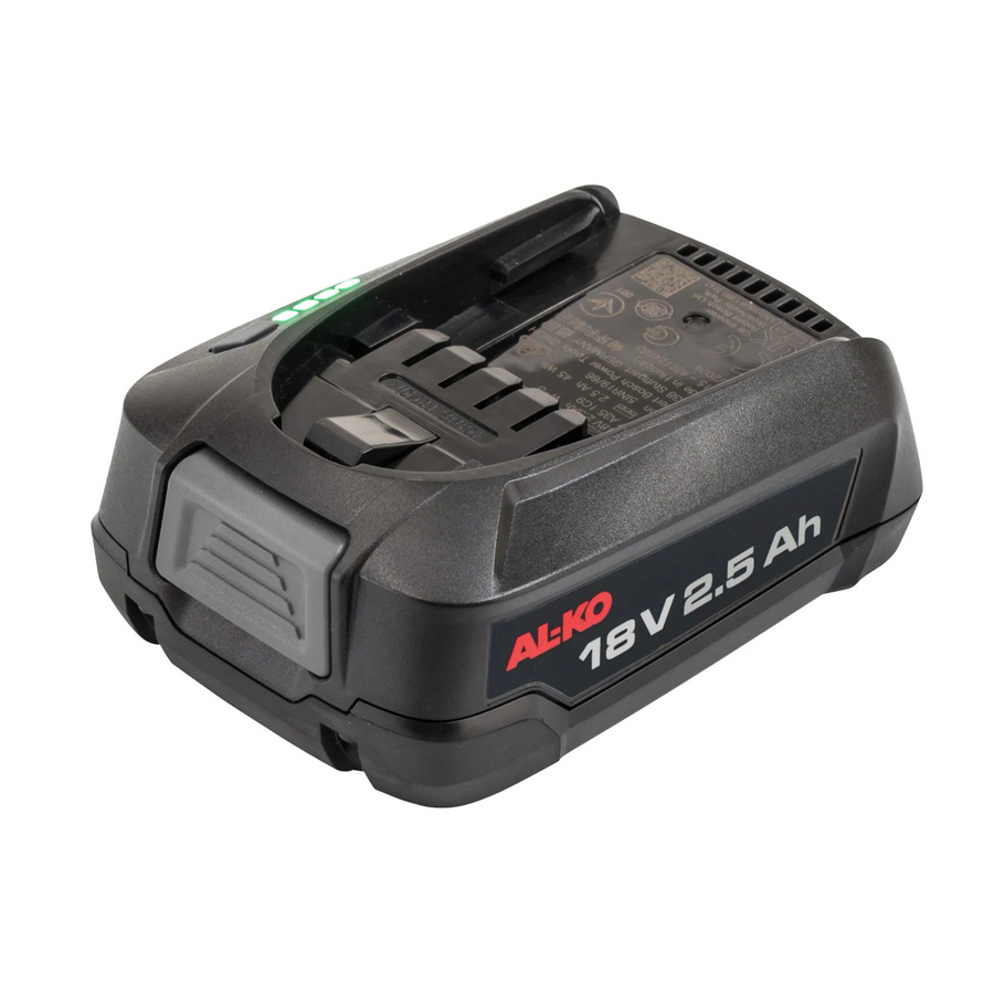 AL-KO Akku B50.5 LI 18 V 2,5 Ah Lithium-Ionen-Akkupack in Anthrazit und Schwarz - Bild 2