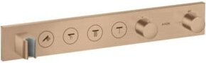 Hansgrohe Axor Select UP-Thermostat Fertigmontageset für 4 Anschlüsse in Rosegold - Bild 1