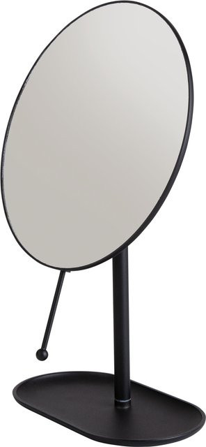 CIEN BEAUTY Kosmetikspiegel mit LED-Beleuchtung in Schwarz, Tischspiegel rechteckig - Bild 1