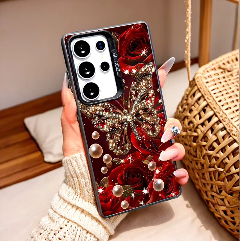 Modische Handyhülle für Samsung Galaxy Serie in Weiß - Bild 3
