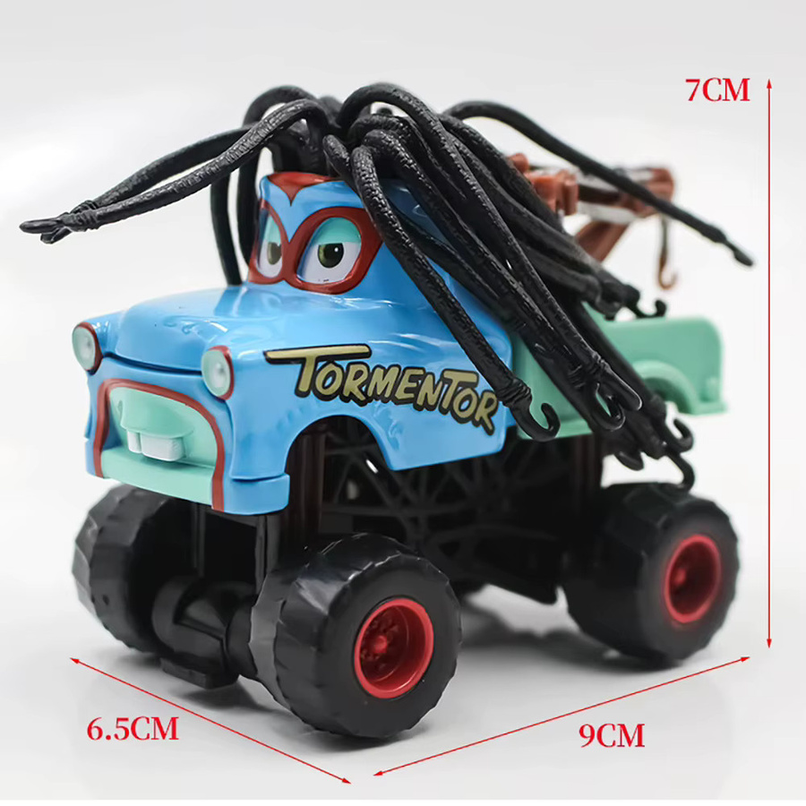 Mattel Disney Cars The Tormentor Mater Monster Truck, Metall-Druckgussmodell, 1:55 - Bild 2