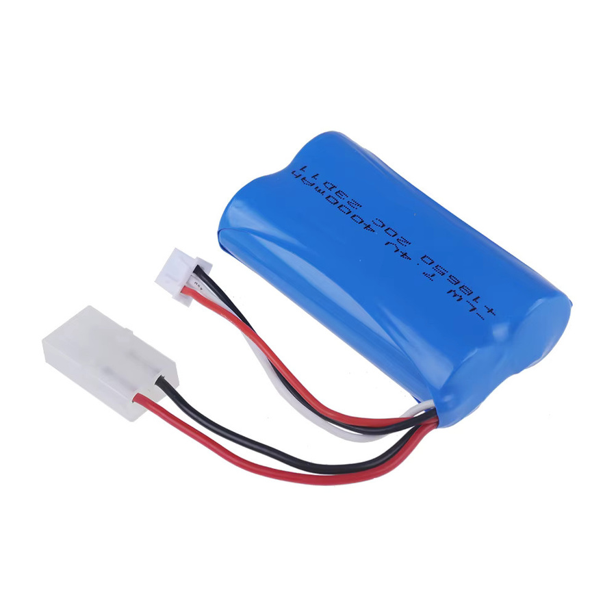 RC.BURST Li-Ionen-Akku 7,4 V 4000 mAh 2S mit Tamiya-Stecker in Blau für RC-Modelle - Bild 2