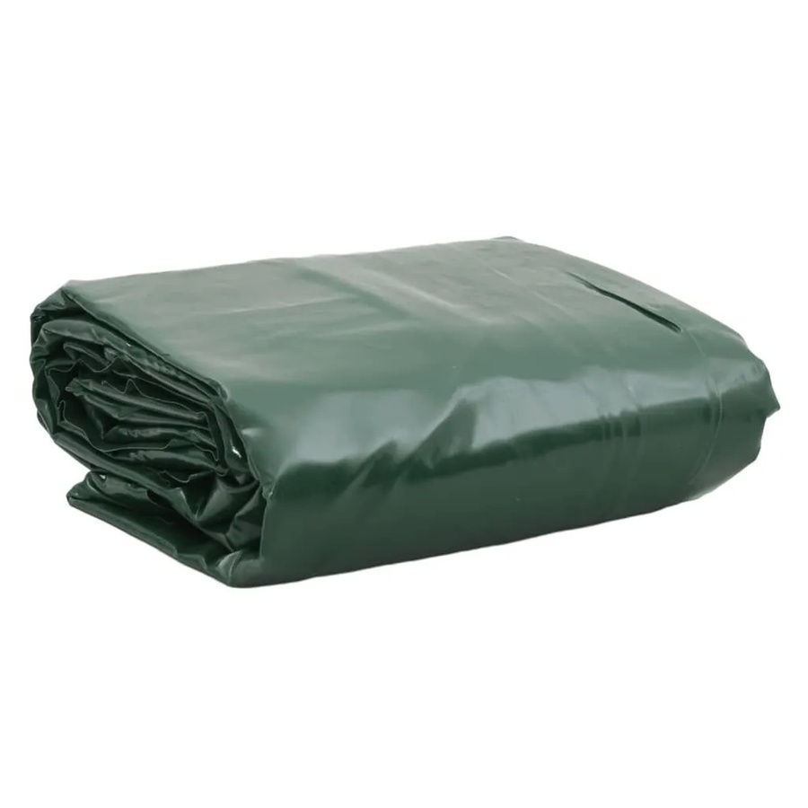 vidaXL Abdeckplane aus PVC in Grün mit 650 g/m² Fläche: 6 x 8 m - Bild 2