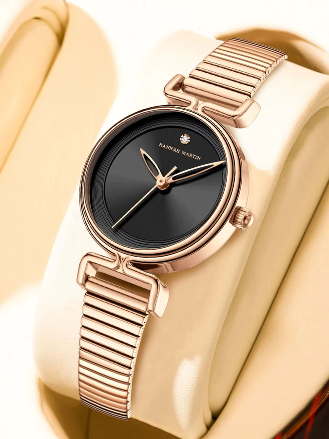 Hannah Martin Armbanduhr Edelstahl, Roségold, 29 mm, Damen - Bild 5