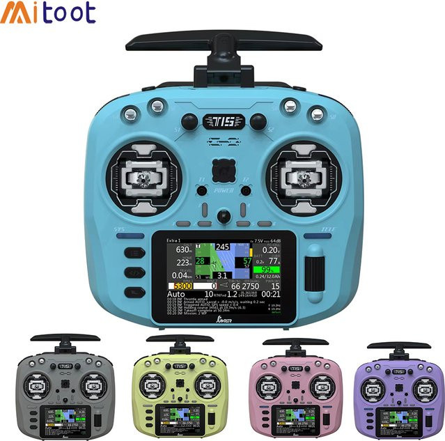 Jumper T15 ELRS 2.4G 1000mW Sender, pink, RC Drohnen-Fernsteuerung - Bild 1