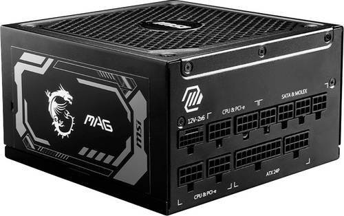 MSI MAG A1000GL PC Netzteil 1000 W ATX 80PLUS Gold Schwarz - Bild 1