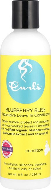 Curls Blaubeerglück Aufbauende Leave-In-Spülung, 236 ml, Damen - Bild 1