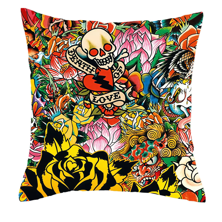 Kissenbezug E-Ed H-Hardy Graphic Square in Multicolour, Breite: 30,0 cm, Breite: 30,0 cm - Bild 5