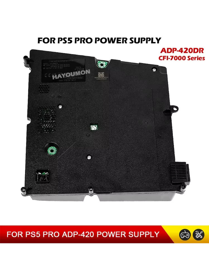 HeroAngel Ersatz Netzteil für PS5 PRO Spielkonsole ADP-420DR Stromquelle Adapter in Schwarz für CFI-7000 und CFI-7021 - Bild 7