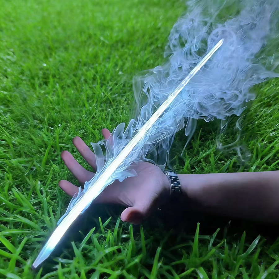 Bandai Bleach Kuchiki Rukia Katana Schwert, LED Nebel, Holz, Kunststoff, Zubehör - Bild 3