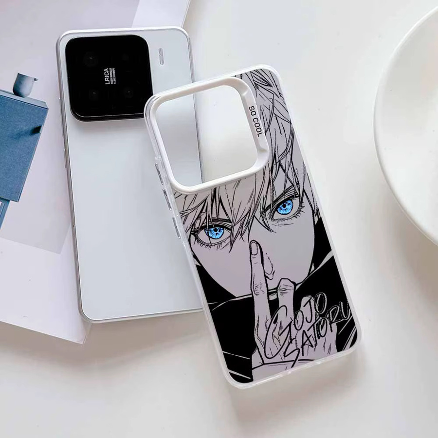 Gojo Satoru Signature Handyhülle für Xiaomi Mi 15T 14T 14 Redmi 15C 15 14C 13C A5 A3 A2 A1 Note 15 14 13 Pro Plus in Multicolour - Bild 3