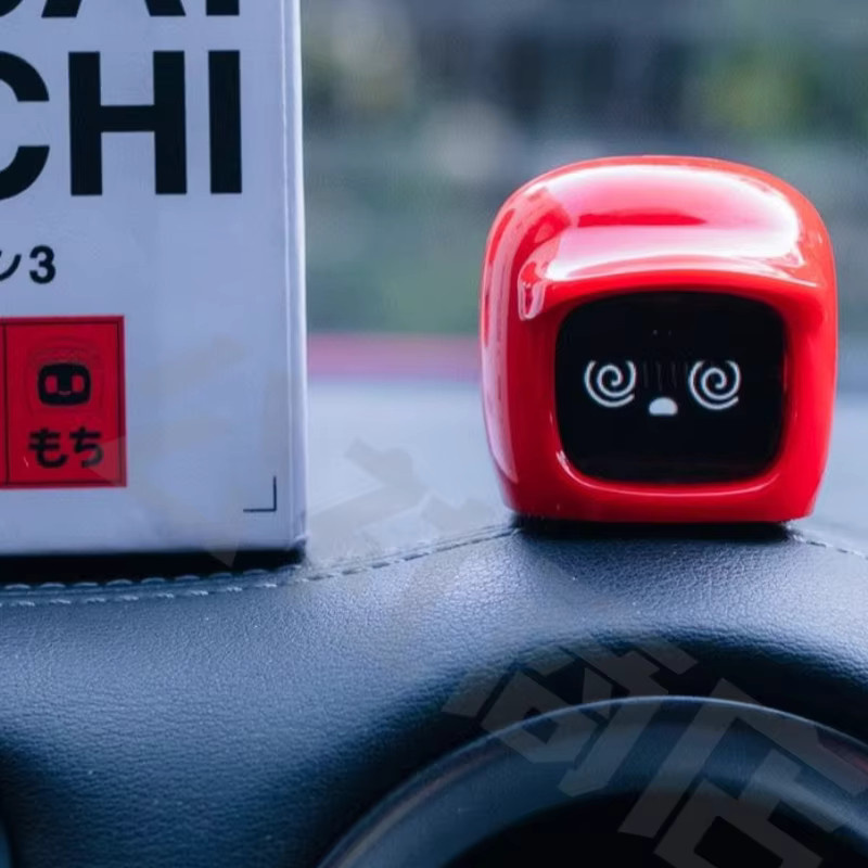 Dasai Original 3rd Gen Mochi Robot Car Mounted Action Figure, Einzelfigur, Schwarz - Bild 3