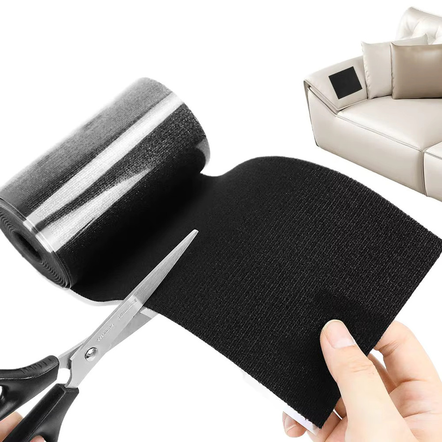 Selbstklebendes Stoffband in Schwarz für Kleidung, Polsterung, Markisen und Möbel - Bild 7
