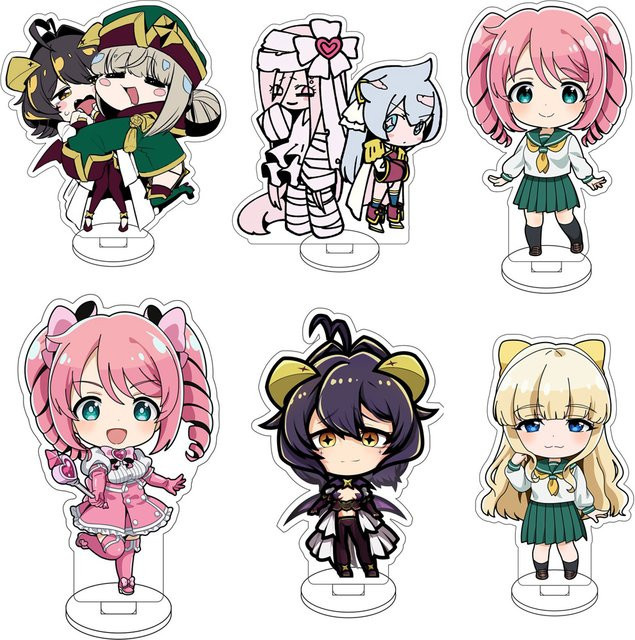 Bandai Anime Gushing Over Magical Girls Hiiragi Utena Acryl-Figur Ständer, 10cm - Bild 1