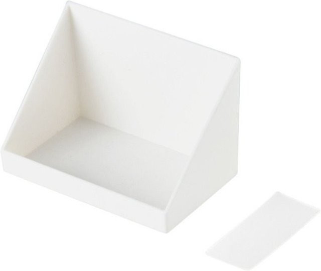 Yiran Furniture Faltbares Schuhregal zur Wandmontage mit Ablage in Weiß - Bild 1