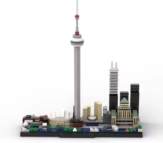 Garno Stadt Architektur Skyline Toronto Bausteine, 429 Teile - Bild 1