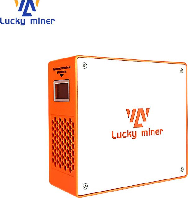 Lucky Miner LG07 Scrypt ASIC Crypto Miner für Litecoin & Dogecoin, 11MH/S, 12W, Orange, mit WiFi 2.4G - Bild 1