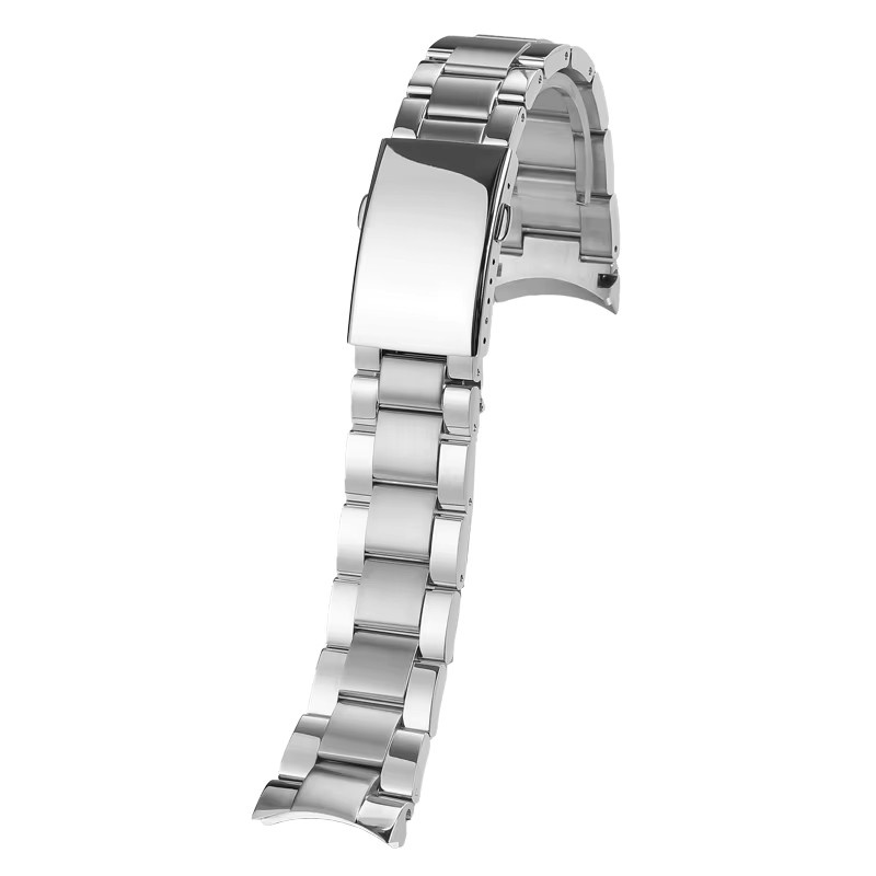 Nexuiz Uhrenarmband Edelstahl, 22 mm, Silber, Herren - Bild 5