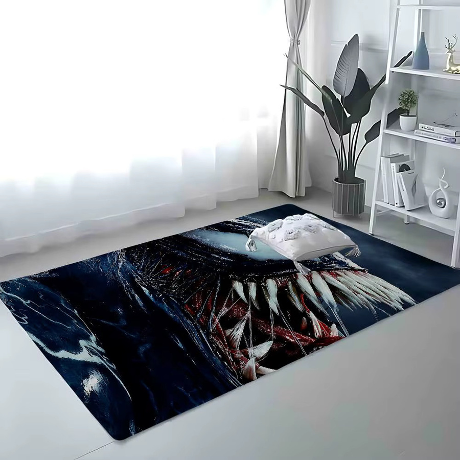 Beast Kingdom Marvel Venom Anti-Rutsch-Fußmatte, Rechteckig, Multicolour, B/T: 60 x 40 cm - Bild 2