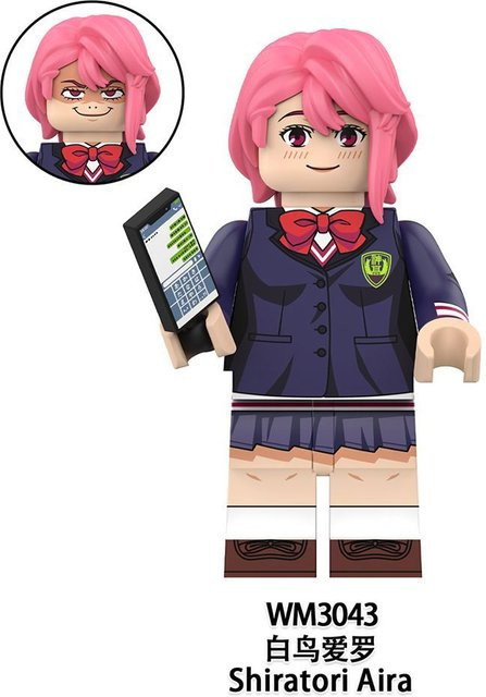 Anime-Bausteine Shiratori Aira Ayase Momo, Action-Minifiguren, 8 Stile - Bild 1