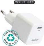eSTUFF INFINITE USB-C Charger EU PD in Weiß (ES637027) - Bild 1