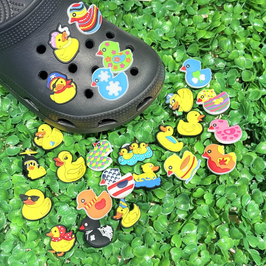 Happye&TiTi Ente Schuh Charms, PVC, Tier, Unisex - Bild 3