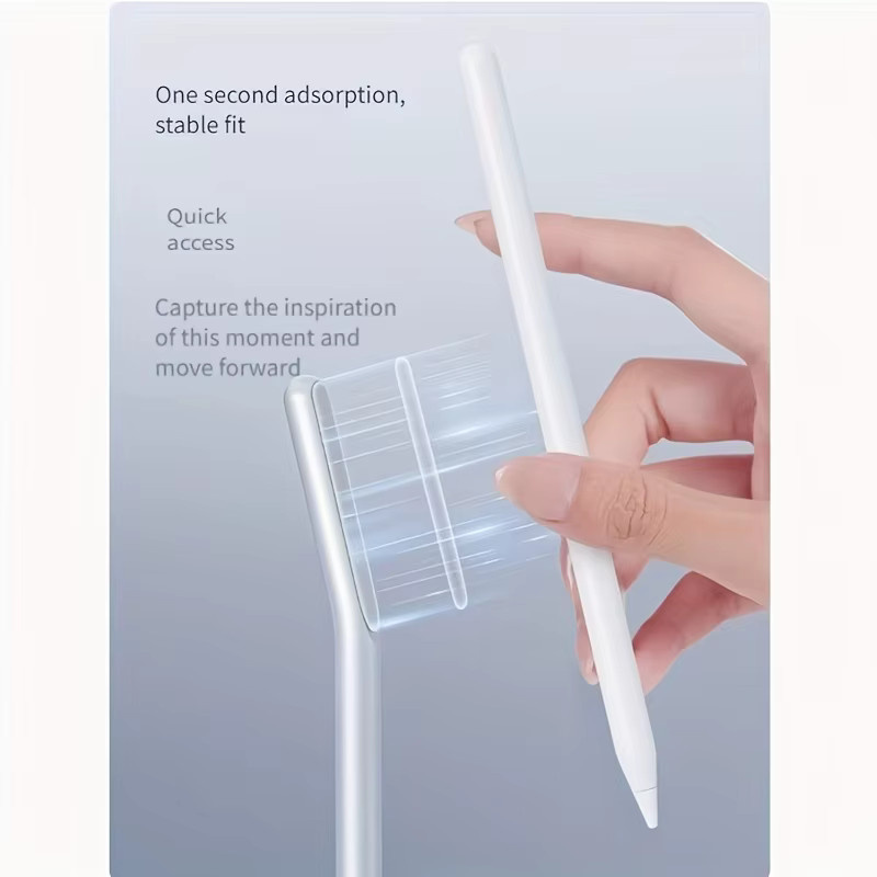 Magnetischer Apple Pencil Halter aus Aluminiumlegierung für Apple Pencil 2. Generation in Silber - Bild 5