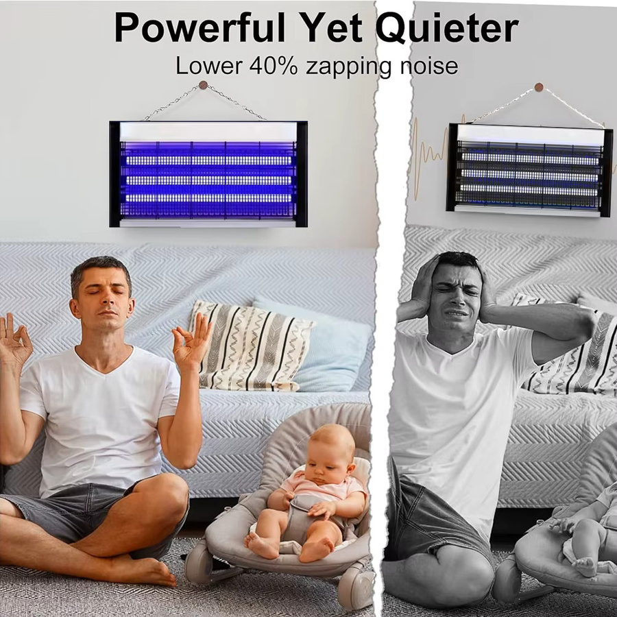 JOYINLED Elektrische Mückenkiller-Lampe als Insektenvernichter für Innen- und Außenbereich - Bild 5