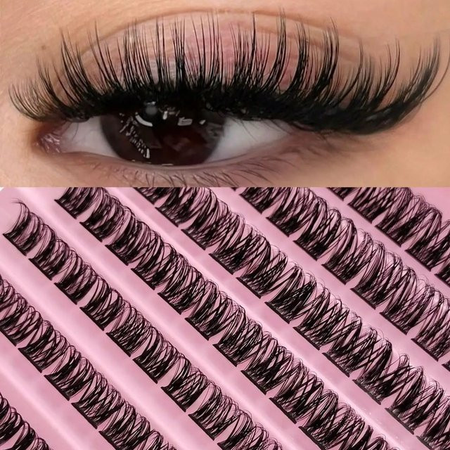 LIMEIKAI D Curl Wimpernverlängerung, Black, 120 Stück, Unisex - Bild 1