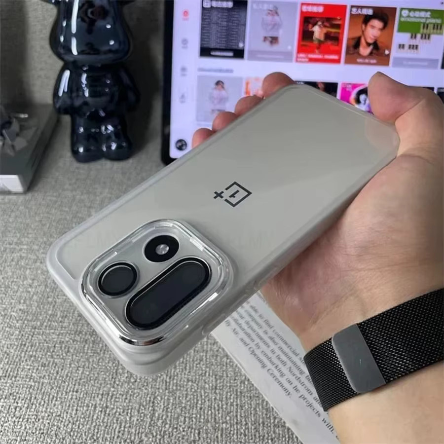 Transparente TPU Handyhülle für OnePlus Nord CE 5 Lite 5G mit Kameraobjektivschutzfolie - Bild 2