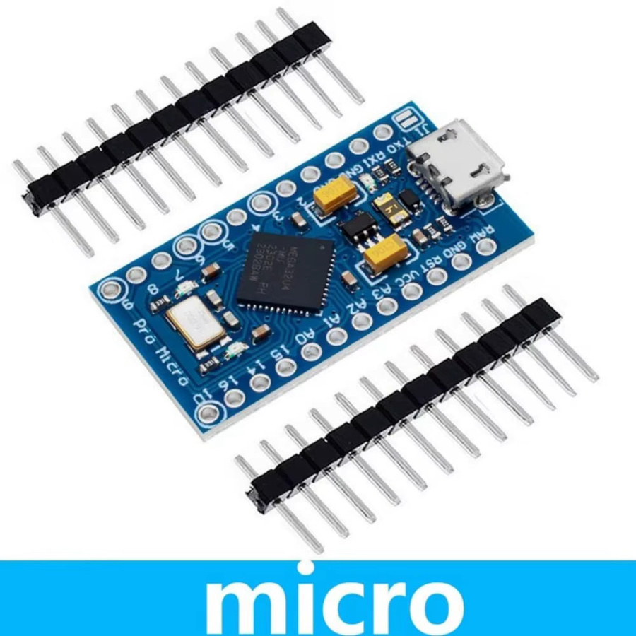 DIYTZT Pro Micro ATmega32U4 5V 16MHz mit USB-C Anschluss in Blau - Bild 5