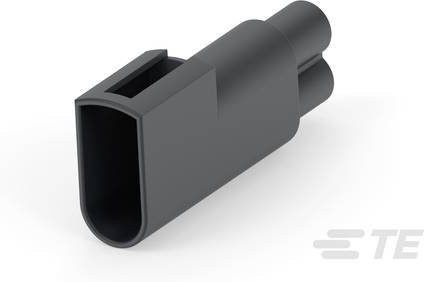 TE Connectivity Buchsengehäuse-Kabel 2-1437712-5 in Schwarz - Bild 1