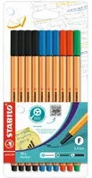 STABILO Fineliner point 88 Set mit 10 Stück in Multicolor - Bild 1