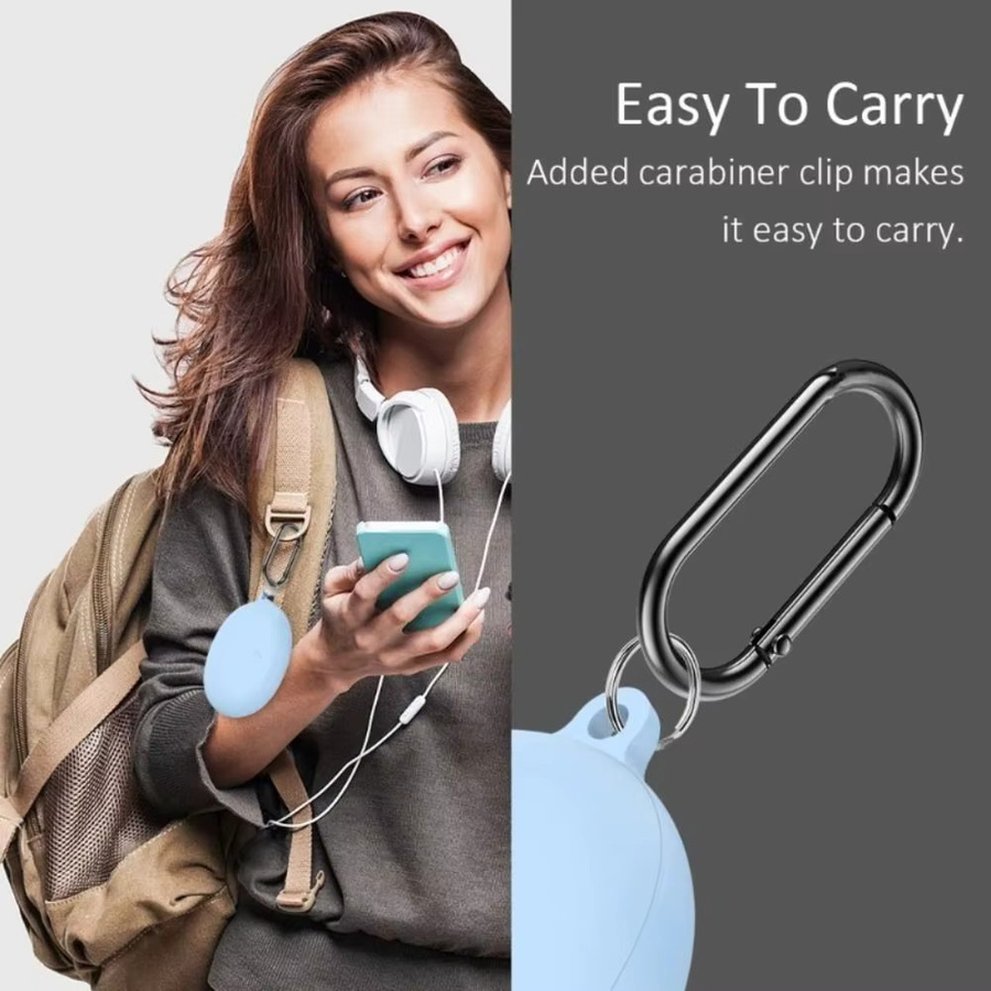 Staubdichte und waschbare Anti-Drop Schutzhülle für Anker Soundcore Liberty 3 Pro in Rot - Bild 2