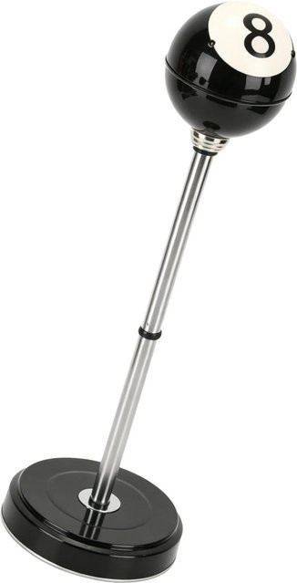 Relaxdays Standaschenbecher aus Stahl mit höhenverstellbarem Standfuß und rutschfester Basis, Durchmesser: 9 cm, Höhe: 37,5 cm bis 70 cm - Bild 1
