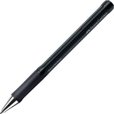 Faber-Castell Gelroller Beyond Gel Broad Tintenroller in Schwarz mit 1,0 mm Minen-Durchmesser und 0,6 mm Strichstärke - Bild 1