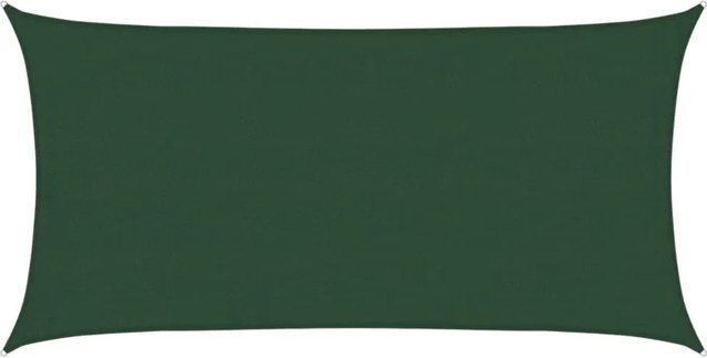 Furnicato Sonnensegel aus HDPE in Dunkelgrün, B x B: 4 x 7 m - Bild 1